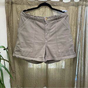 Tan big bud press shorts
